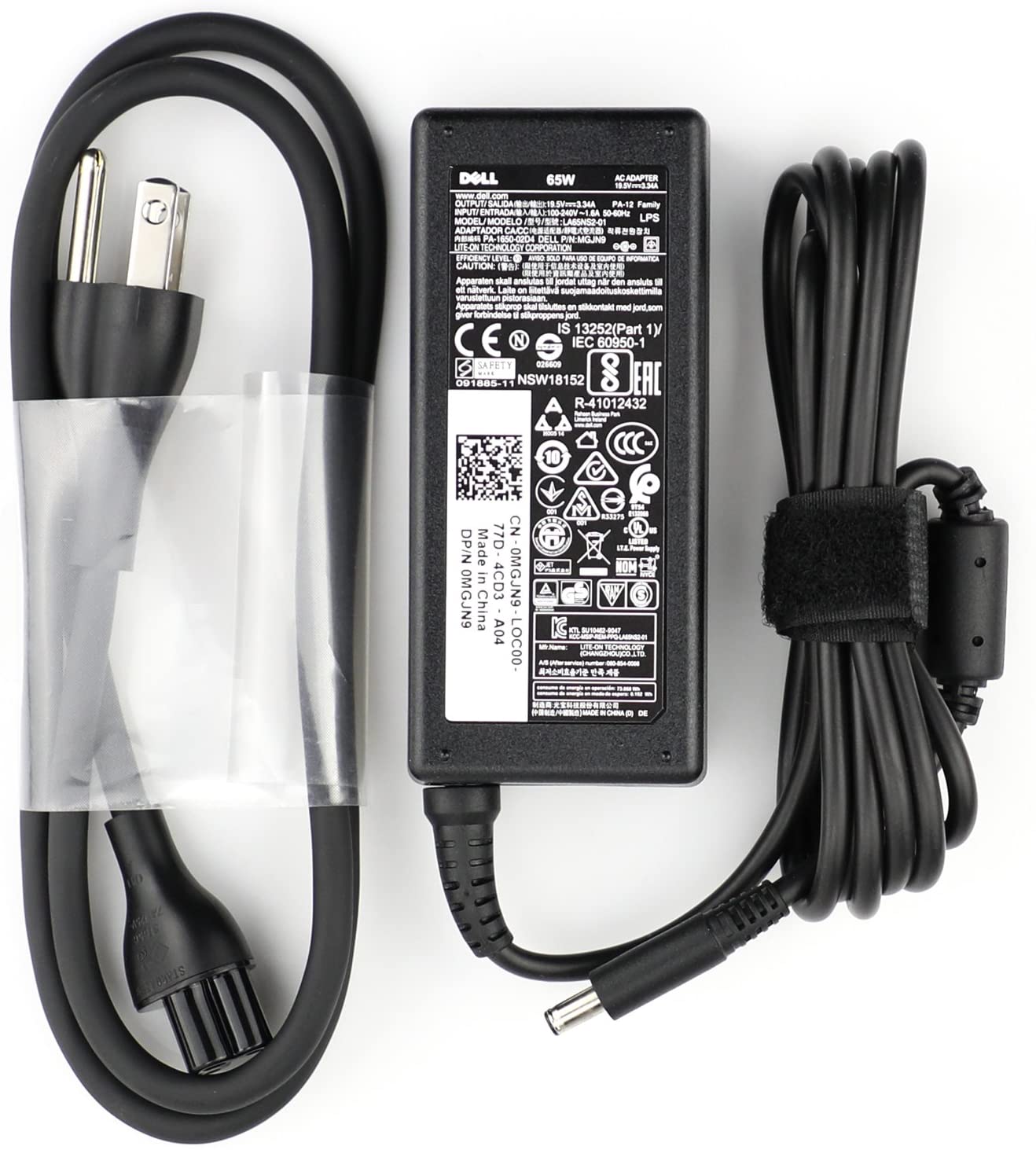 Dell 65W Tip Replacement AC adapter for Dell Inspiron 5551, Inspiron 5555, Inspiron 5558, Inspiron 5755, Inspiron 5758, Inspiron 7348, Inspiron 7558.