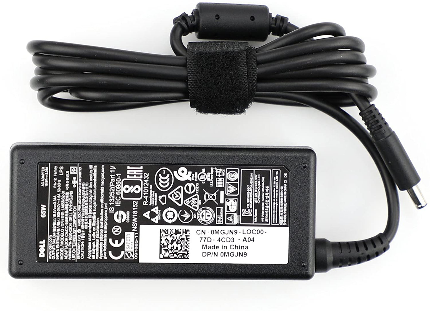 Dell 65W Tip Replacement AC adapter for Dell Inspiron 5551, Inspiron 5555, Inspiron 5558, Inspiron 5755, Inspiron 5758, Inspiron 7348, Inspiron 7558.