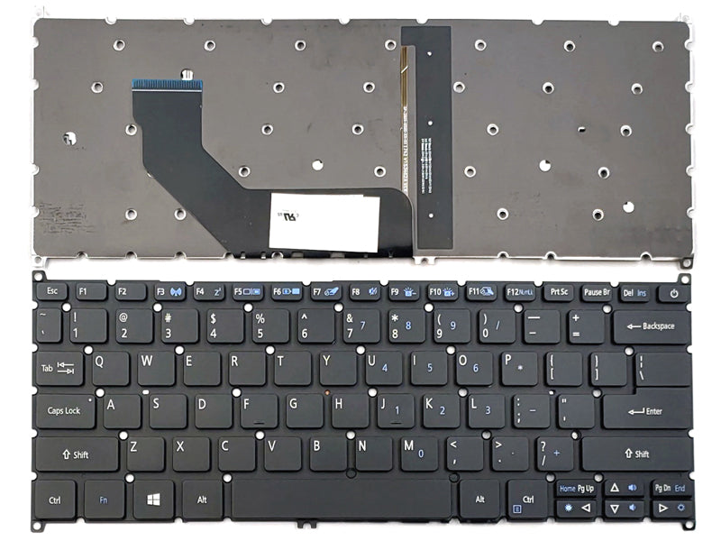 LaptopKing Replacement keyboard for Acer Swift 3 SF314-51 SF314-51-52W2 SF314-51-31NE Laptop US Keyboard