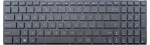 LaptopKing Replacement Keyboard for Asus X550 X502 X550C X550CA X550CC X550CL X550VB X550VC X550VL X550LB X550LC X550LA X550DP X550L X550LD X550LN K56 K56C X550V X501EI Laptops Black US Layout - 1 Year Warranty - Laptop King