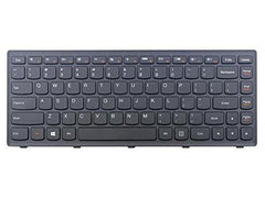 Replacement Keyboard for Lenovo Ideapad - Several Models Available - ***1 Year Warranty*** LaptopKing Keyboard (Ideapad Flex 14 Series, Black, Silver Frame) US Layout - Laptop King