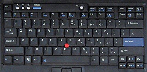 Replacement Keyboard for Lenovo Ideapad - Several Models Available - ***1 Year Warranty*** LaptopKing Keyboard (T400 R400 T500 W500, Black) US Layout - Laptop King