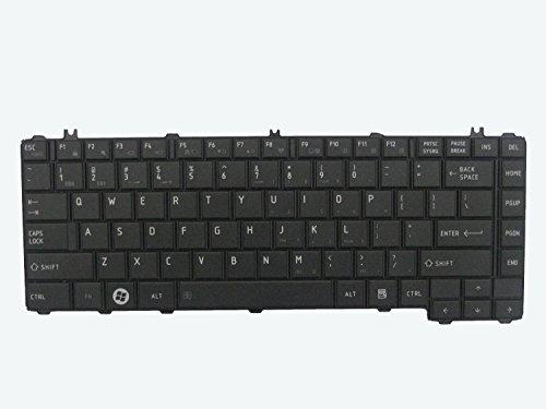 LaptopKing Replacement Keyboard for Toshiba Satellite Toshiba Satellite Pro C640 C640D C645D L630 L635 L645D L640 L640D L745 L745D L730 L730D L735 L740 Series Laptops Black US Layout - 1 Year Warranty - Laptop King