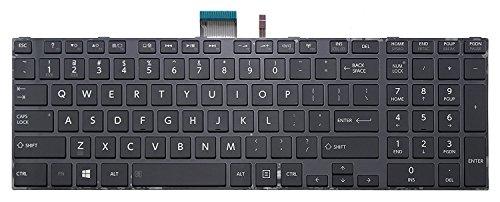 New Replacement Keyboard for Toshiba Satellite Portege Tecra - All Models Available ***1 Year Warranty*** (Satellite S55 S55D S55t S55-A S55t-A S55D-A, Black) US Layout - Laptop King