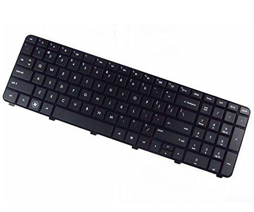 Replacement Keyboard for HP/Compaq Pavilion HP EliteBook HP Envy - All Models available - ***1 Year Warranty*** LaptopKing Keyboard (DV7-7000 DV7t-7000 DV7-7100 DV7-7200, Black, Black Frame) US Layout - Laptop King