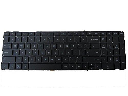 Replacement Keyboard for HP/Compaq Pavilion HP EliteBook HP Envy - All Models Available - ***1 Year Warranty*** LaptopKing Keyboard (DV6-7000, Black, Black Frame) US Layout - Laptop King