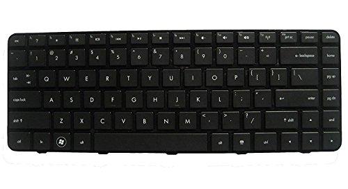 Replacement Keyboard for HP/Compaq Pavilion HP EliteBook HP Envy Compaq Presario - All Models available - ***1 Year Warranty*** LaptopKing Keyboard (Pavilion DM4-2000 DM4-2015DX DM4-2100 DM4-2033CL, Black) US Layout - Laptop King