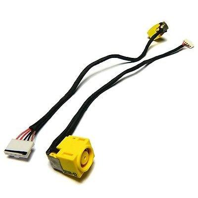 DC Power Jack Plug w/Cable Harness Connector Socket for Lenovo Essential B590 Series, Compatible p/n 50.4TE08.031 50.4TE08.021 ** 1 Year Warranty **LaptopKing (L001) - Laptop King