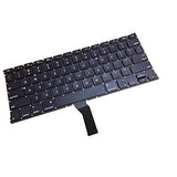 Replacement Keyboard for Apple Macbook - All Models in stock - 11", 12" 13", 15" Pro, Air, Retina - ***1 Year Warranty*** LaptopKing Keyboards (a1466, Black)US Layout - Laptop King