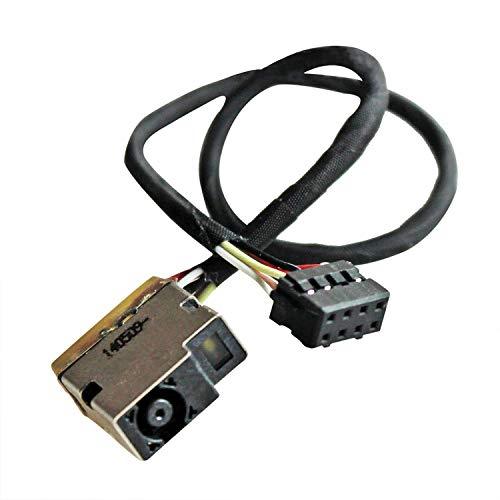 LaptopKing Replacement DC Power Jack Charging Port Connector Socket With Cable Harness for HP Pavilion 15-e027TX 15-e028TX 15-e029TX Compatible Part Number 709802-YD1 CBL00360-0150 719859 - 1 Year Warranty - Laptop King