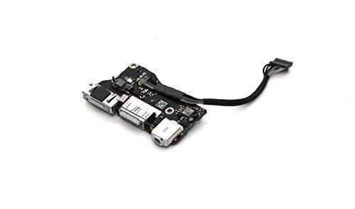 LaptopKing DC Power Jack I/O Board Replacement for MacBook Air 13" A1466 MD760 820-3455-A (Mid 2013, 2014,2015,2017) - 1 Year Warranty - Laptop King