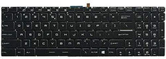 LaptopKing Replacement Keyboard for MSI GT62VR GT72S GT72VR GT73VR V143422FK1 Series Laptop Keyboard Black US Layout with Backlit RGB Colorful - 1 Year Warranty - Laptop King