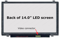 Laptopking LCD Screen 14 inch with 40 pin video converter