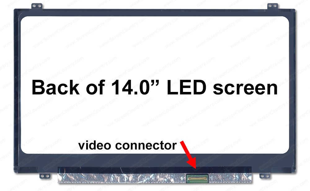 Laptopking Screen Replacement for N140FGE-EA2 Rev.C3, HD+ 1600x900, Matte, LED Display