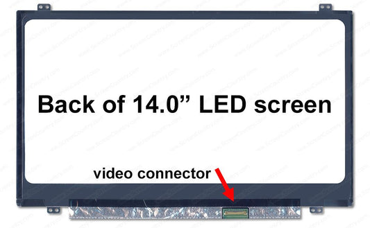 Laptopking Screen Replacement for N140FGE-EA2 Rev.C3, HD+ 1600x900, Matte, LED Display