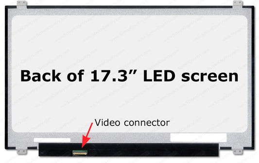 LaptopKing New Replacement LCD Screen for N173FGA-E34 REV.C1 17.3-inch WideScreen 30 pin