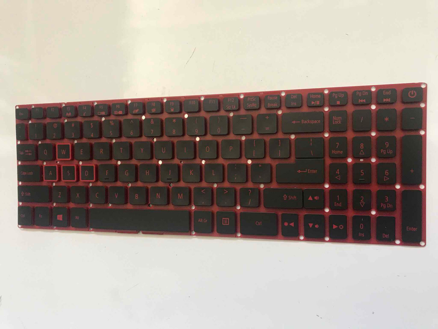 LaptopKing Replacement keyboard for Acer Nitro 5 AN515 AN515-51 AN515-52 AN515-53 Series Laptop Red color with Backlight