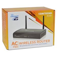 Comtrend 750Mbps Wireless AC750 Dual-Band 4-Port Router LK-ELC-LK-0020
