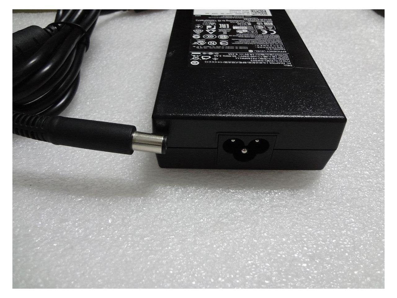 Dell 19.5V 9.23A 180W Power Adapter Dell charger 17 R3/15 R3/15 R2/X51 R2/13/14/M17X/M15X/M14X/X51, NDFTY, 450-AGCU,Precision 7510 Precision 17 7710 Inspiron 15 7000  (Refurbished)