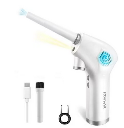 Mini Compressed Air Duster 36000RPM Electric Cordless Air Duster Blower for Cleaning Dust LK-ELC-LK-0018